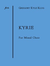 Kyrie SATB choral sheet music cover Thumbnail